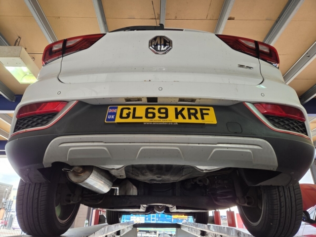 Exhaust system for MG ZS – custom exhaust system-cat back exhaust-MIJExhaust-Walsall (1)