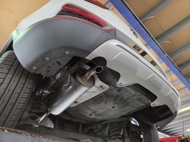 Exhaust system for MG ZS – custom exhaust system-cat back exhaust-MIJExhaust-Walsall (3)