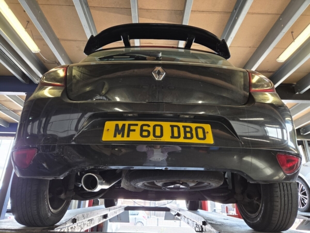 Exhaust system for renault clio- custom exhaust system-cat back exhaust system-MIJExhaust-Walsall (1)