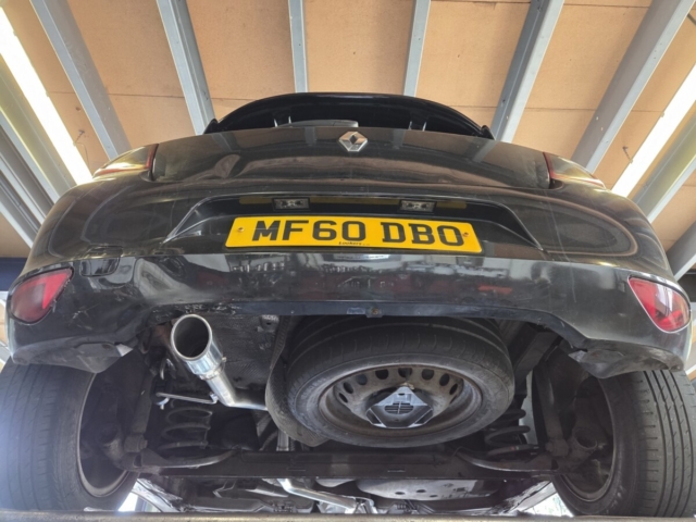 Exhaust system for renault clio- custom exhaust system-cat back exhaust system-MIJExhaust-Walsall (2)