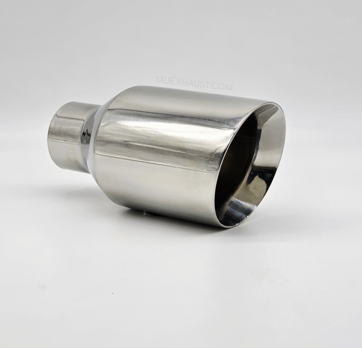 Exhaust Tailpipe Big Bore, Double Skinned, Slash Cut Tips - Image 9