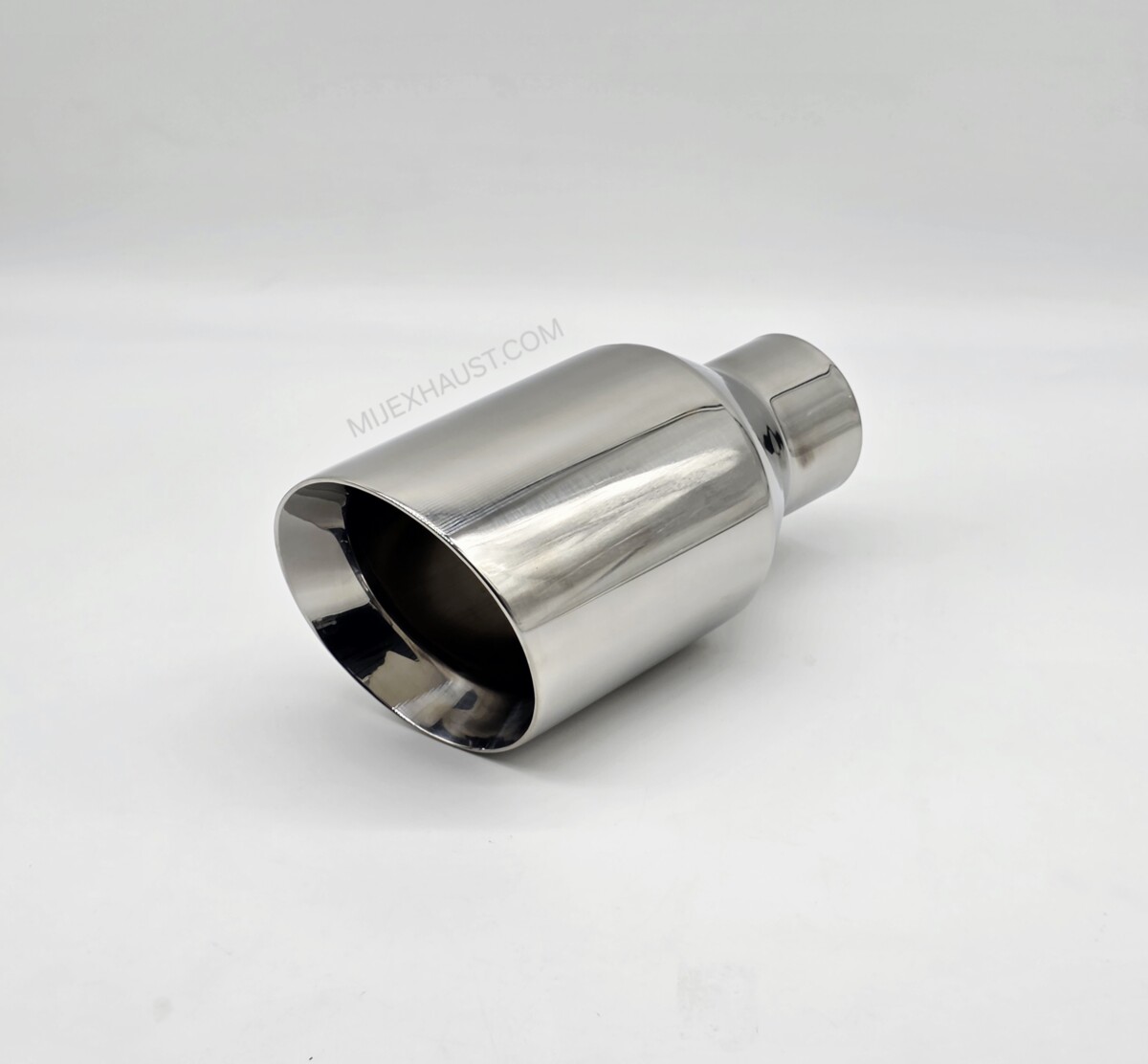 Exhaust Tailpipe Big Bore, Double Skinned, Slash Cut Tips - Image 13