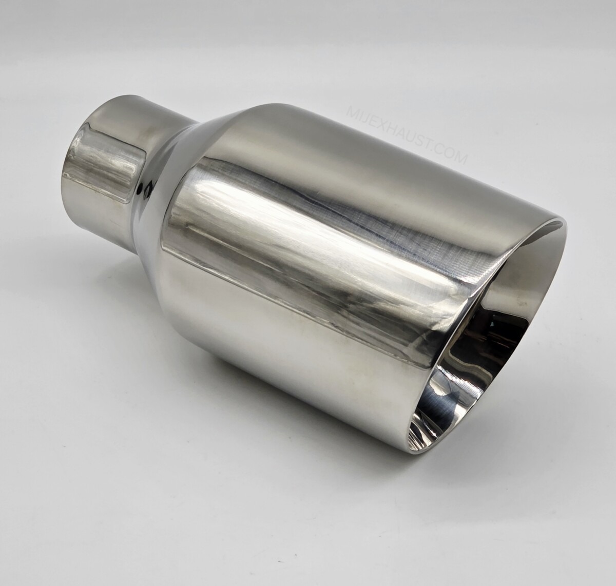 Exhaust Tailpipe Big Bore, Double Skinned, Slash Cut Tips - Image 14