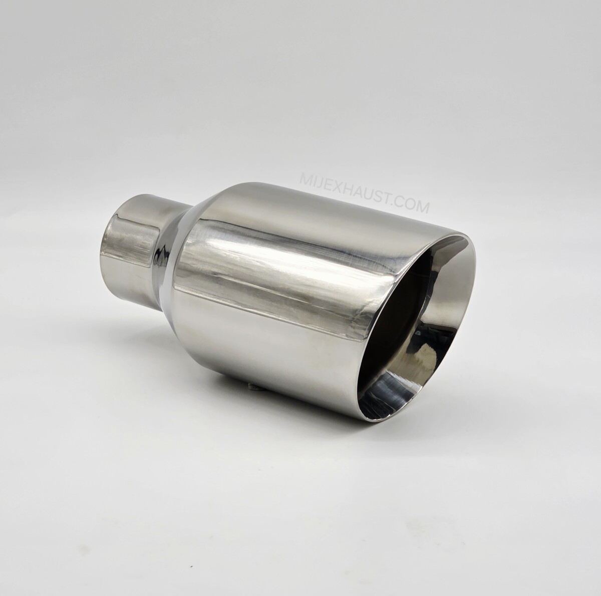 Exhaust Tailpipe Big Bore, Double Skinned, Slash Cut Tips - Image 7