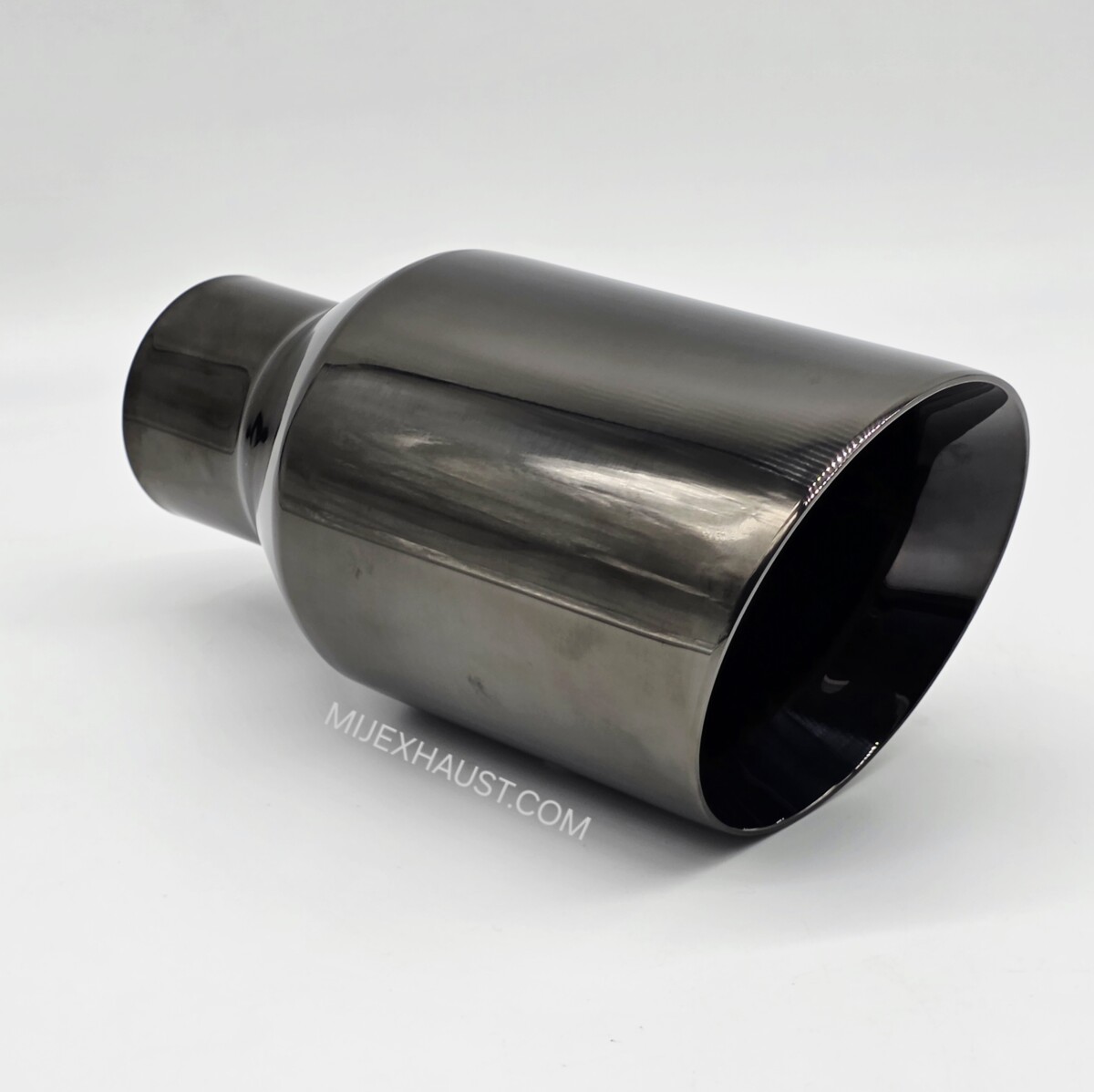 Exhaust Tailpipe Big Bore, Double Skinned, Slash Cut Tips - Image 31
