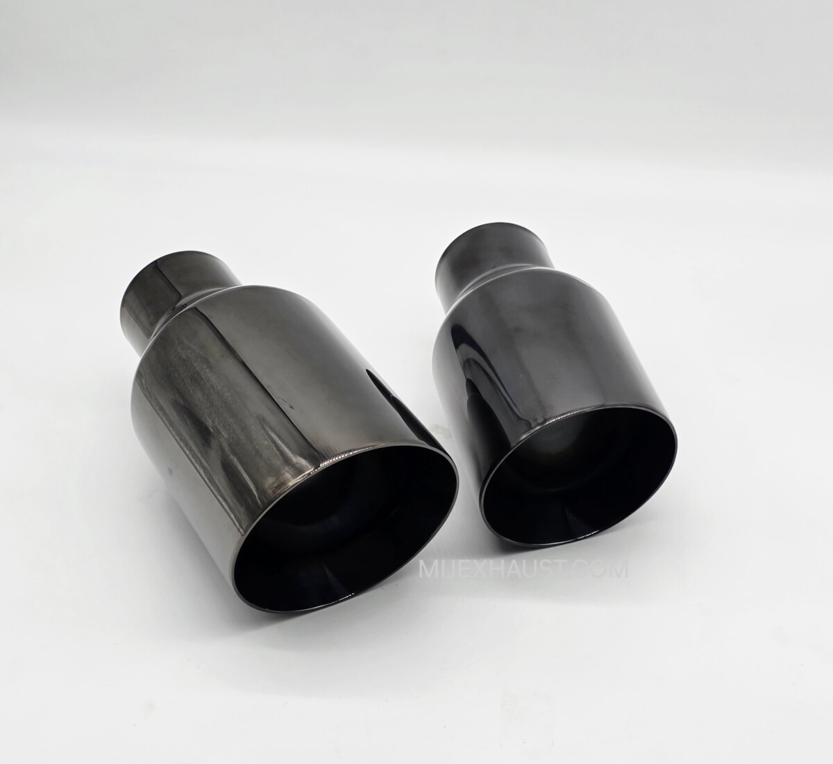Exhaust Tailpipe Big Bore, Double Skinned, Slash Cut Tips - Image 30