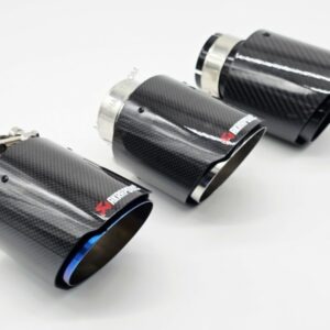 Exhaust Tailpipe Carbon Fibre 4" Tip - Glossy