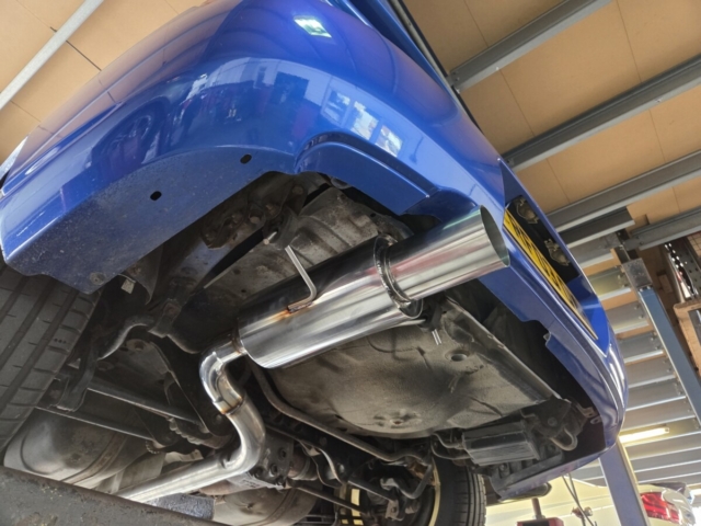 Exhaust system for Subaru Impreza-custom exhaust system-turbo back exhaust-JapCan-MIJExhaust-Walsall (2)
