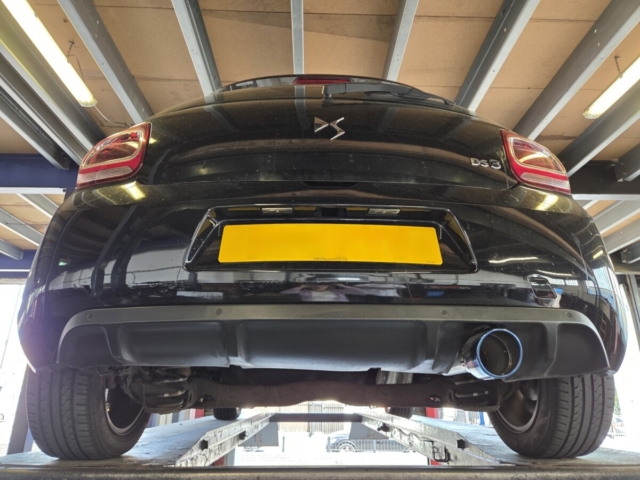 Exhaust system for citroen ds3 – custom exhaust system-cat back exhaust-MIJExhaust-Walsall (1)